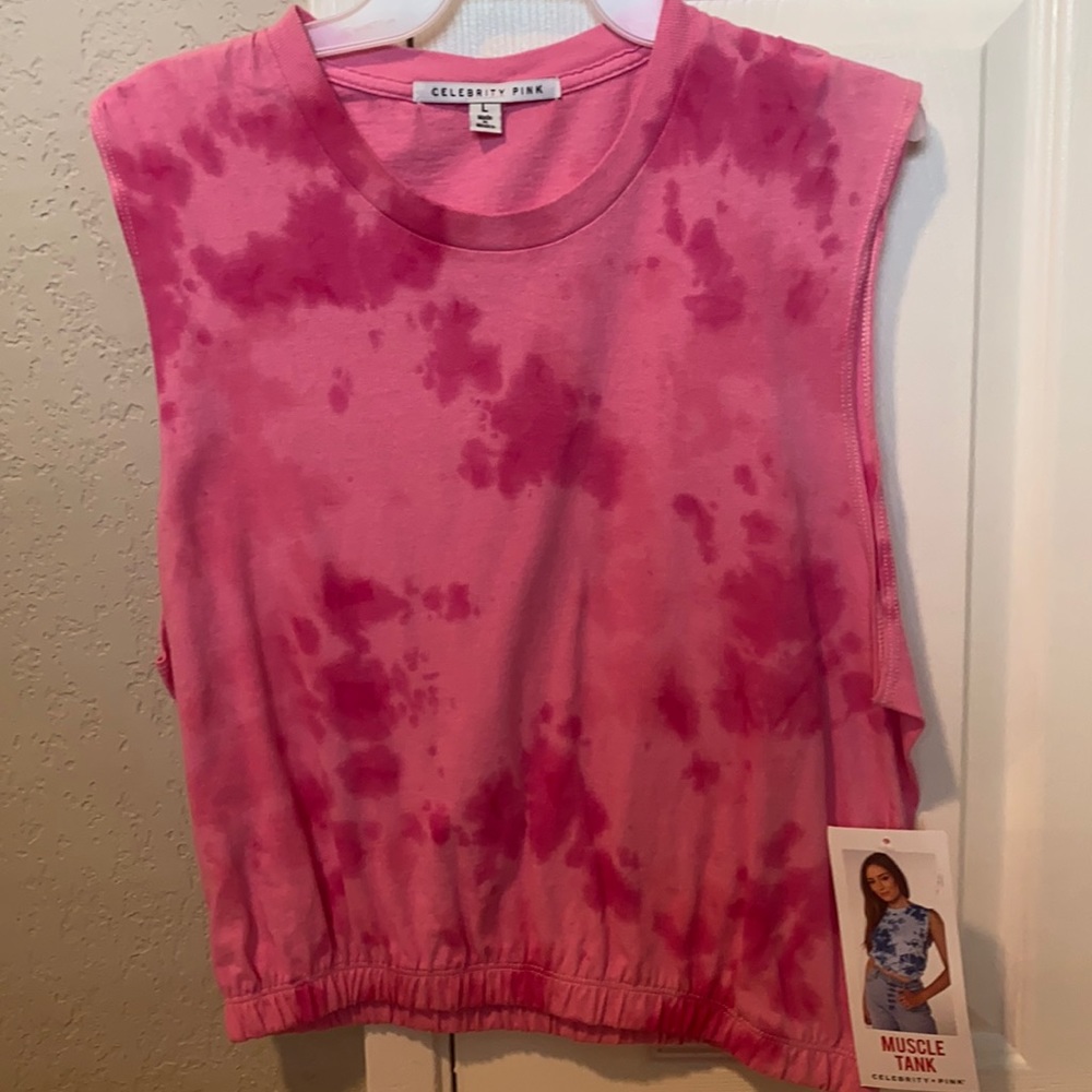 Pink tank top